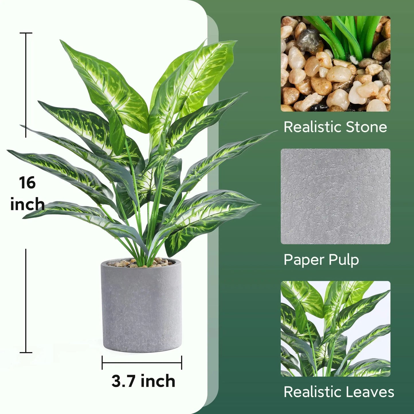 Small Artificial Potted Plant