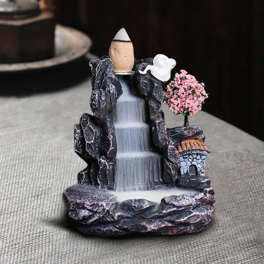 Mountain River Backflow Incense Burner